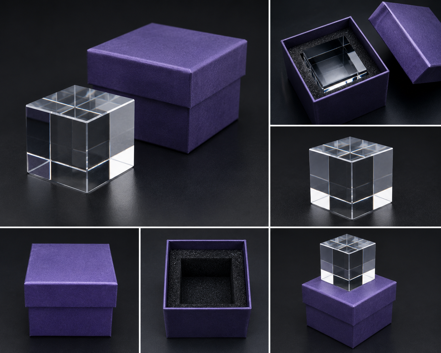 K9 Crystal 50x50x50mm cube
