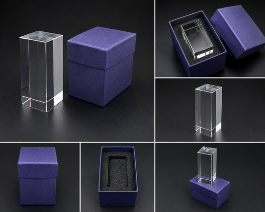 K9 50x50x80mm Crystal